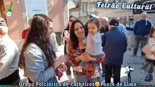Feirão Cultural Em Ponte de Lima 🎉Grupo Folclórico de Calheiros 🎈 Praça de Camões
