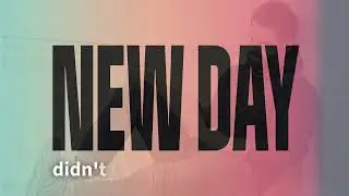 Raphael Martin - New Day (Lyric Video)