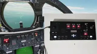 F-14 Tomcat ACM (Air Combat Maneuver Panel) With Turn Slip