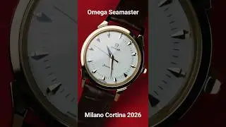 Go for Gold! With the new Omega Seamaster 37mm Milano Cortina #fratello #watches #omega
