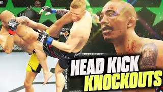 Jose Aldo's Head Kick Combos Will Ragdoll You On UFC 4