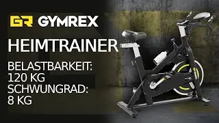 Heimtrainer Fahrrad Gymrex GR-MG125 | Produktpr&auml;sentation