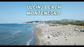 Ulcinj Long Beach, Montenegro - Serbian On The Road #ulcinj #montenegro #ulcinjbeach #longbeach
