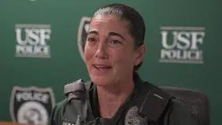 Meet USF Police Therapy K-9 Bailey & Handler