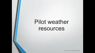 Part 107 - Weather Part 2 of 2  - 2026