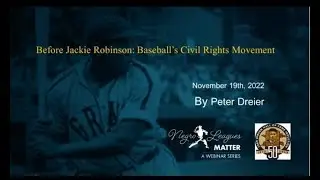 Josh Gibson Foundation webinar November 2022: Before Jackie Robinson