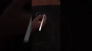 Tiger Drawing on Black Paper || Dev&rsquo;s Creative