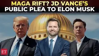 'Come back into the fold': JD Vance urges Elon Musk to return to MAGA before midterms
