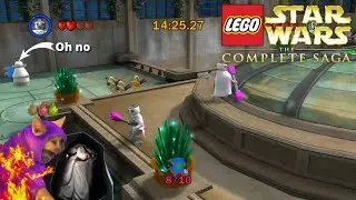 The challenge mode. What a pain. Lego Star Wars The Complete Saga (12)