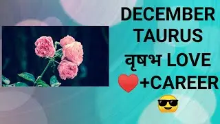 TAURUS DECEMBER 2020 VRASHABH वृषभ राशि दिसंबर २०२०LOVE&hearts;️+CAREER TAROT READING IN HINDI हिंदी में🙏🤗