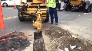 CSI,Inc. Utilizing the Vermeer RTX550 Microtrencher