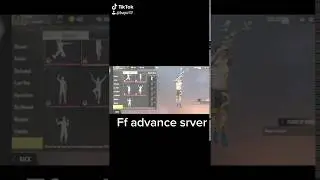 Free fire advanced server emote new