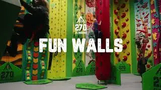 Fun Walls at 270 Climbing Park
