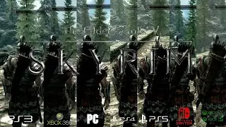 The Elder Scrolls V: Skyrim - PS3 vs Xbox360 vs PC vs PS4 vs Switch vs PS5 vs Xbox Series X & S