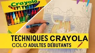🎨 Tuto Colo D&eacute;butant Petit Budget : Colorier Facile avec Crayola