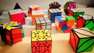 SHOWING OFF MY CUBES COLLECTION!