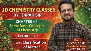 Some basic concepts of chemistry (lacture -2) classification of matter 