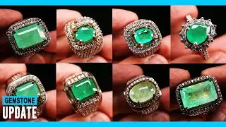 GEMSTONES UPDATE 07102024 - ZAMRUD EMERALD BERYL CATS EYE BRAZIL ETHIOPIA COLOMBIA AFGHANISTAN