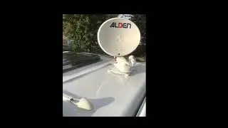 Vollautomatische Alden Sat Anlage f&uuml;r Wohnmobil oder Wohnwagen