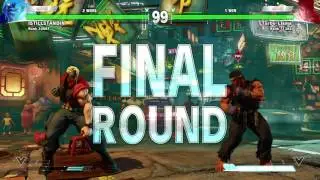 STREET FIGHTER V (BETA) Nash vs Ryu