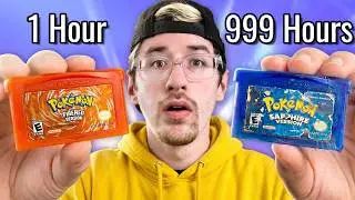 1 Hour vs 1000 Hour Abandoned Pokemon Saves