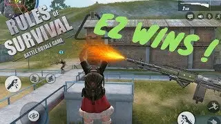 Rules Of Survival | Grand Master Grinding | 10 KD | High Kill Gameplay !