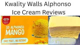 Kwality Walls Icecream | Alphonso Mango Ice cream Reviews in hindi|Family pack|Frozen dessert