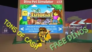 ROBLOX DINO PET SIMULATOR CODES!!!