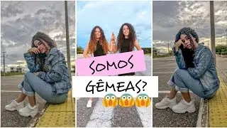 FIZEMOS FOTOS IGUAIS E EU NÃO SABIA QUE SOMOS TÃO PARECIDAS - Thainá Alves