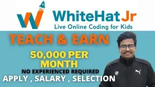 whitehat jr | whitehat jr teacher interview | White Hat Jr Teacher Salary | teaching job | Demo 1