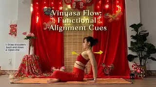 Vinyasa Flow: Functional Alignment Cues (part1) #yogaflow #vinyasaflow #kusayoga