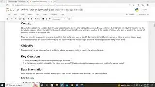 Data Preprocessing with Python