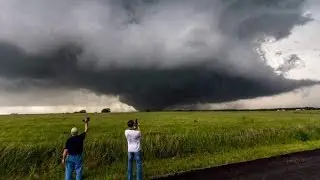 RARE ANGLE May 9, 2016 Sulphur and Connerville, Oklahoma Tornadoes