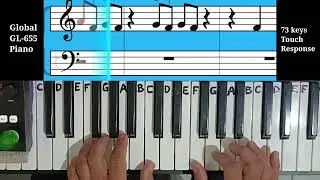 Mama Mia (ABBA) просто фортепиано, кавер-версия песни