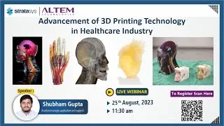 Advancement of 3D printing technology in Healthcare Industry