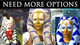 SWTOR Ashara Zavros and Master Kiwiiks Character Creation Fail