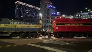 Chasing the Florida Central Railroad Into Downtown Orlando