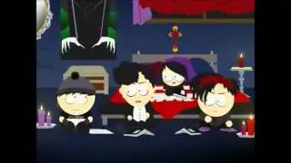 South Park ni&ntilde;os goticos