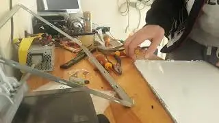 Pokus o led světlo z monitoru #1