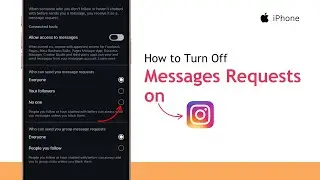 How to Turn Off Message Requests on Instagram | Stop Unknown DM Requests Fast