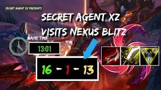 XIN ZHAO MAIN VISITS NEXUS BLITZ + ULTRA MASSIVE DAMAGE BUILD - League of Legends FULL GAMEPLAY