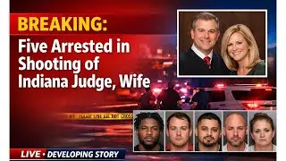 BREAKING: Five Arrested in Shocking Shooting of Indiana Judge and Wife | Full Crime Story