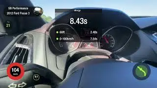Замер Dragy Ford Focus 3 2.0 мкпп Stage 2 SB Performance