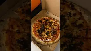 Pizza before watching hockey 😍 #stockholm #sweden #sverige
