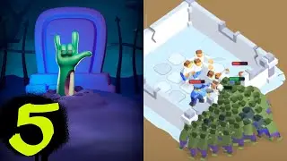 Hundreds of zombiles against Daryl (Walkthrough Levels 41 - 50) ⊳ Zombie City Master #5
