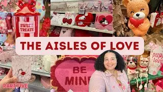NEW Valentine's Day Decor Shop with me | At Home, Kirkland's, Khol's & More!