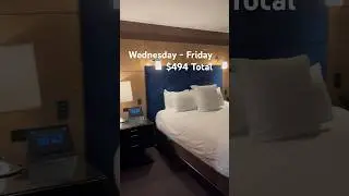 Aria Las Vegas: Deluxe King Room Tour in One Minute #lasvegas #casino #hotel #roomtour #subscribe
