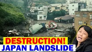 Breaking: Monster Landslide Rattles Japan Today, Many Missing, atami Landslide