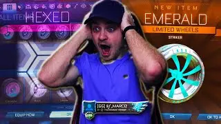 A FAN WITH *BAD LUCK* GAVE ME HIS ENTIRE ROCKET LEAGUE ACCOUNT TO TRADE UP TO BLACK MARKETS!