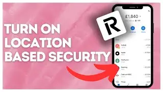 How to turn on location based security in Revolut?